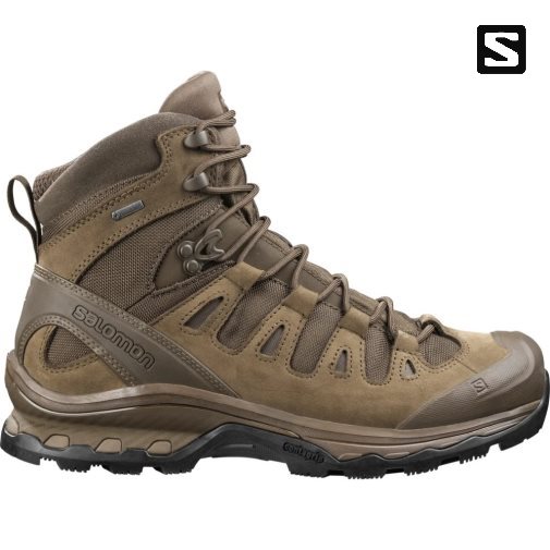 Brown Salomon Quest 4d GTX Forces 2 EN Women's Tactical Boots | PH 95842S